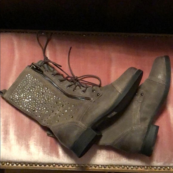 Aldo Umvoti Brown Leather/Suede Boot Size 7 - Picture 2 of 8